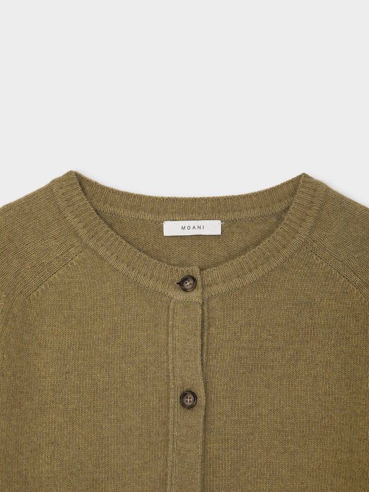 Raccoon O-neck cardigan   by Moani for Women - view 10