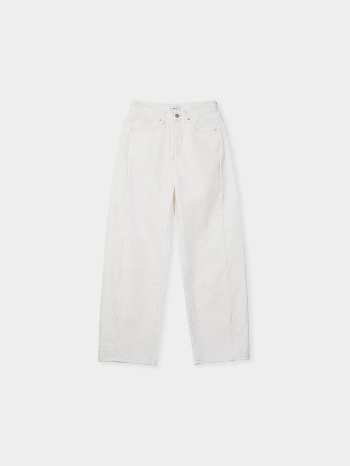 curved denim pants by Moani for Women - view 5