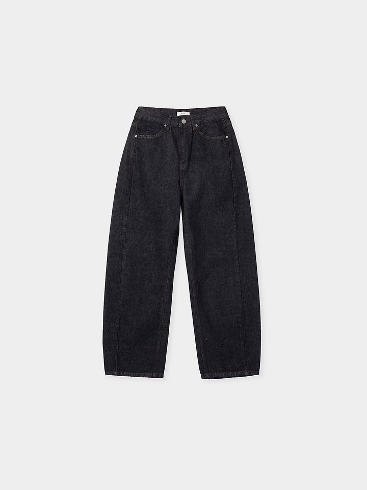 curved denim pants by Moani for Women - view 7