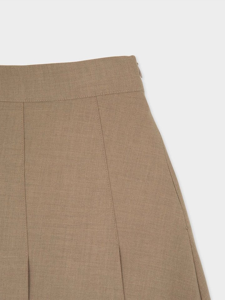 Wool pleats skirt   by Moani for Women - view 9