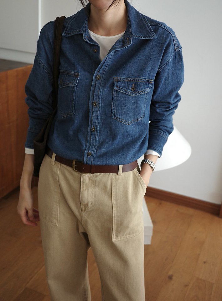 Western denim shirts  by Moani for Women - view 1