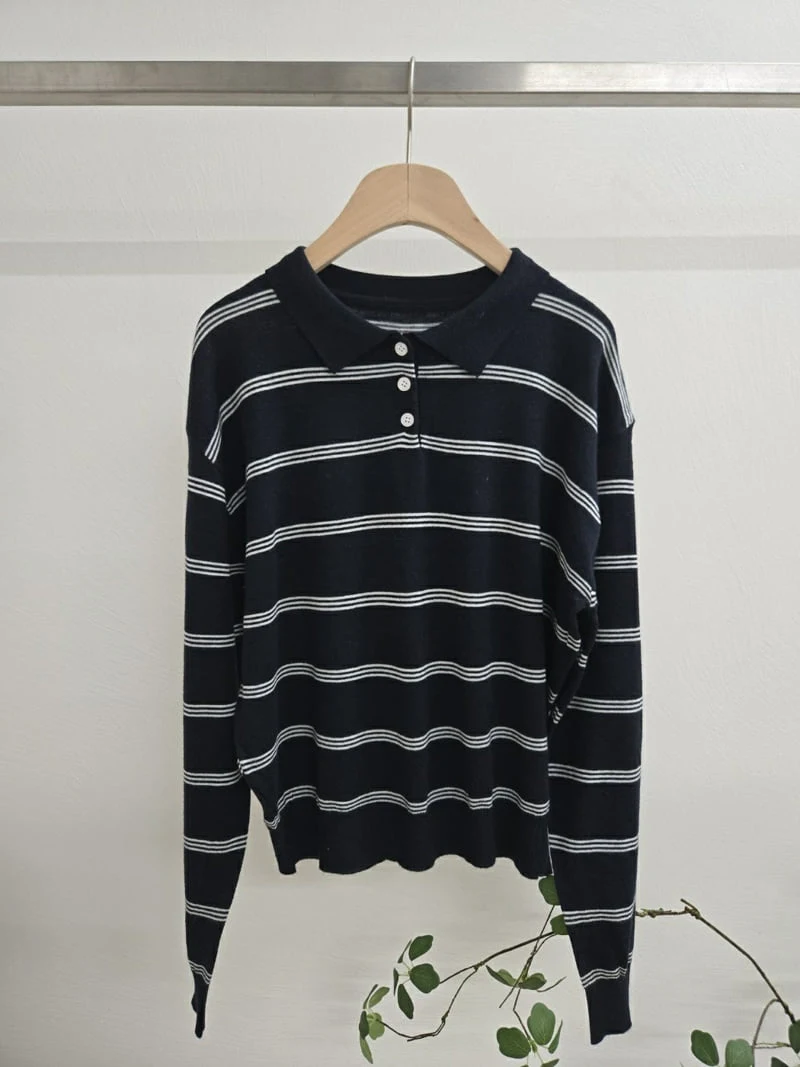 Daily Collar Knit Top by Most for Women - view 12