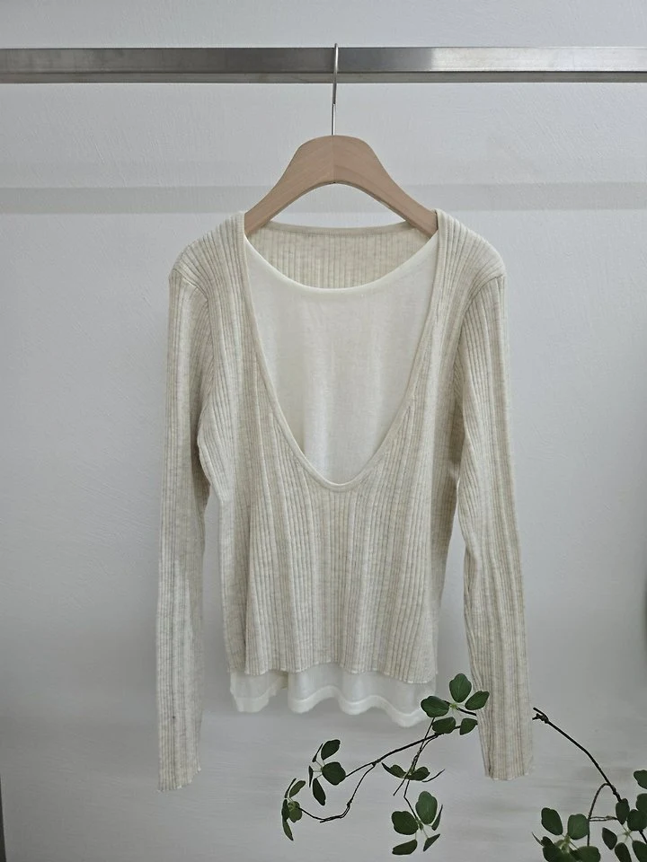 Naomi Double Knit Top by Most for Women - view 3
