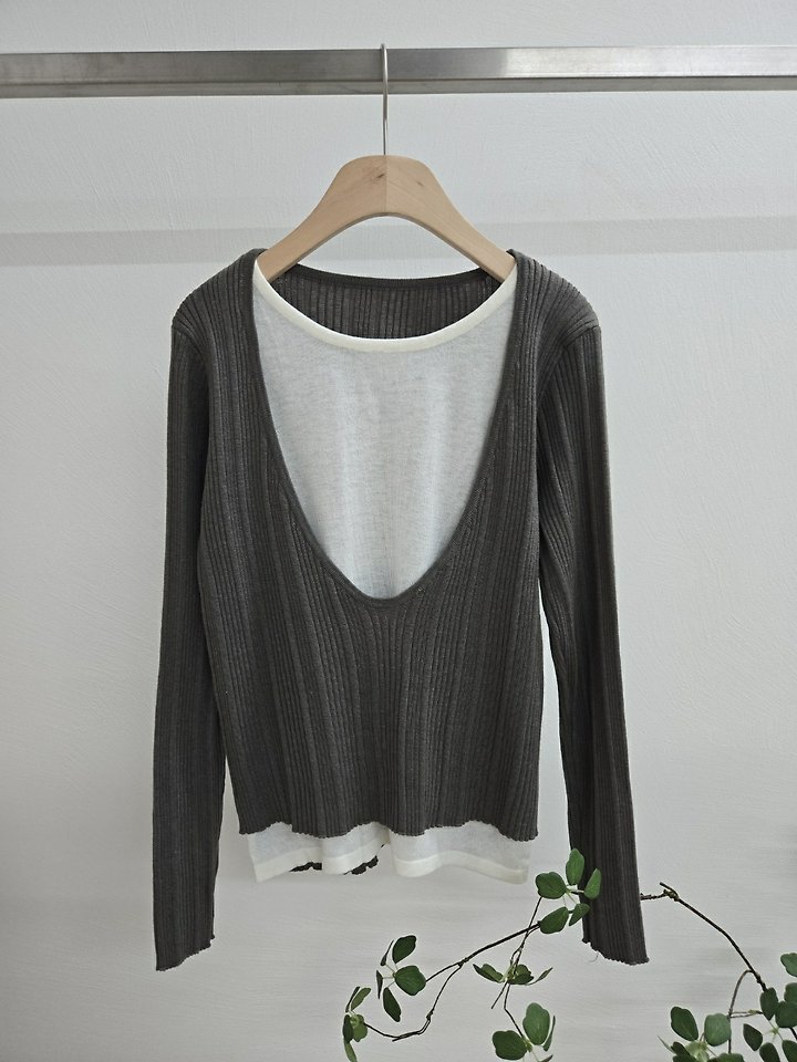Naomi Double Knit Top by Most for Women - view 5