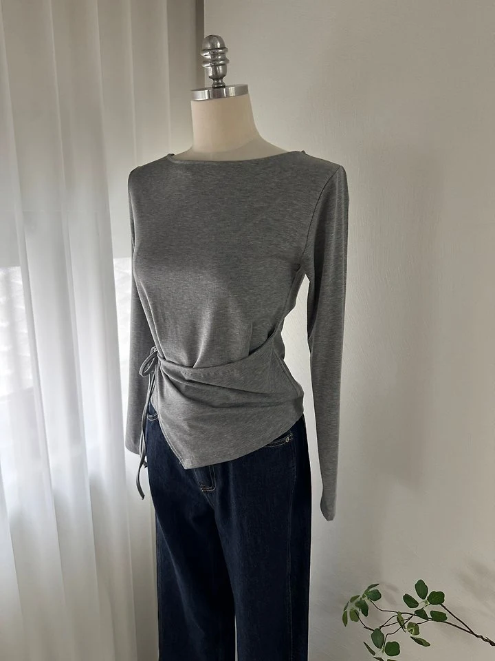 Unbalance Wrap Tee by Most for Women - view 1