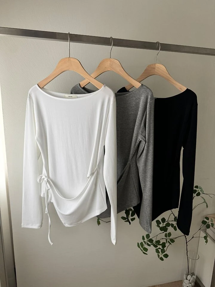 Unbalance Wrap Tee by Most for Women - view 5
