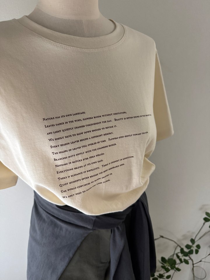 Language Tee by Most for Women - view 2