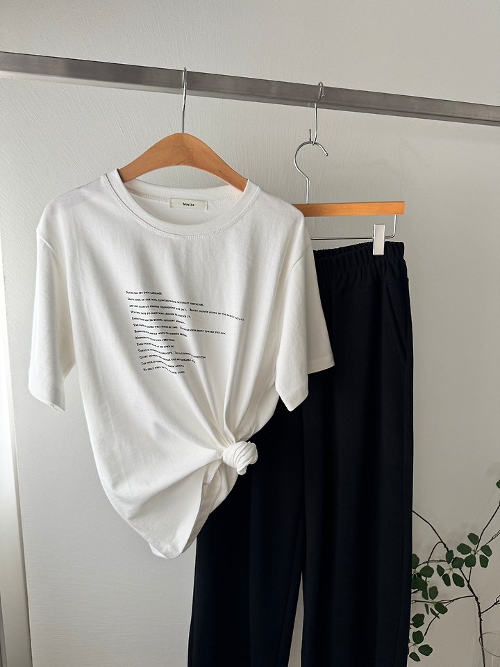 Language Tee by Most for Women - view 8