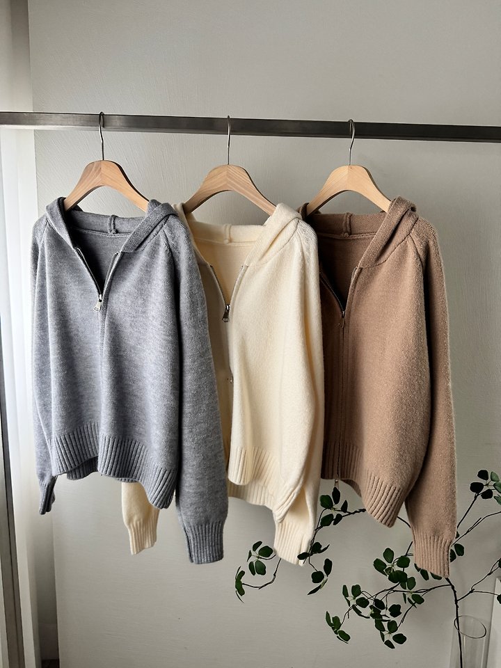 Foozi Hood Zip-up by Most for Women - view 11