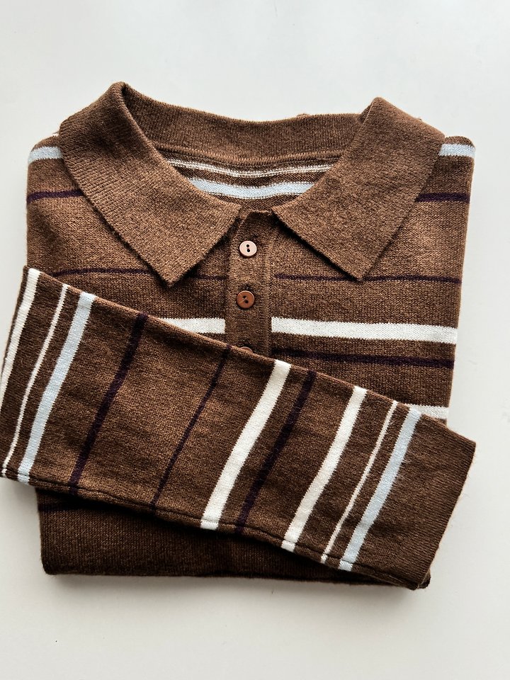 Apple Stripe Knit Pullover by Most for Women - view 9