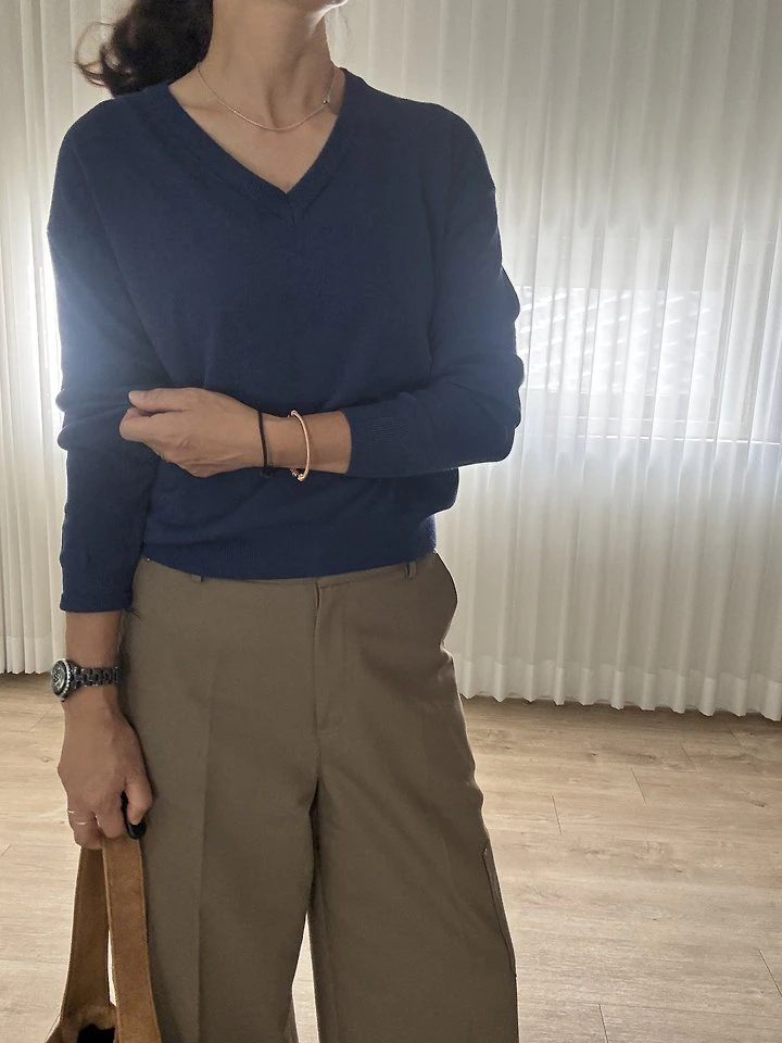 Bay V-neck Knit Top by Most for Women - view 6