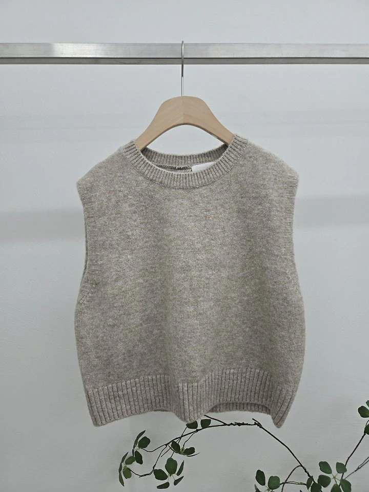 Back Slit Vest by Most for Women - view 4