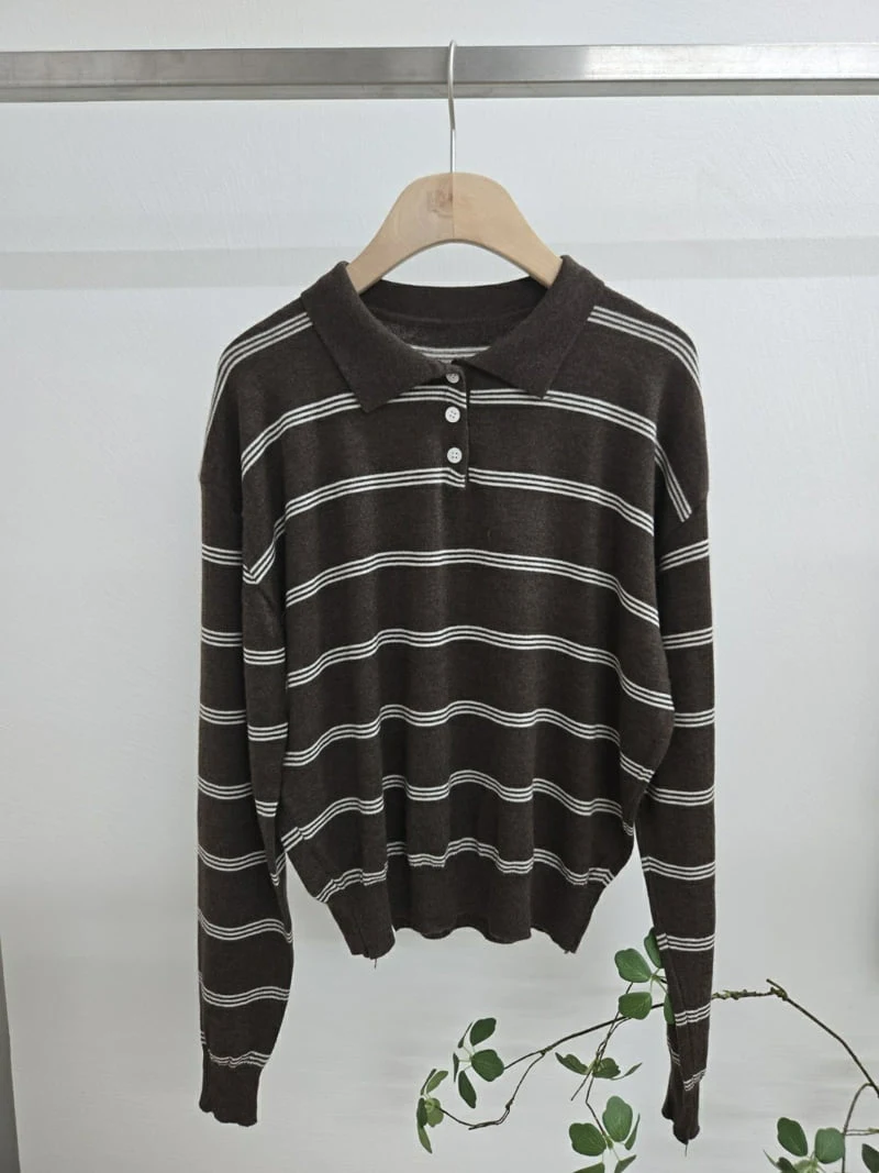 Daily Collar Knit Top by Most for Women - view 11