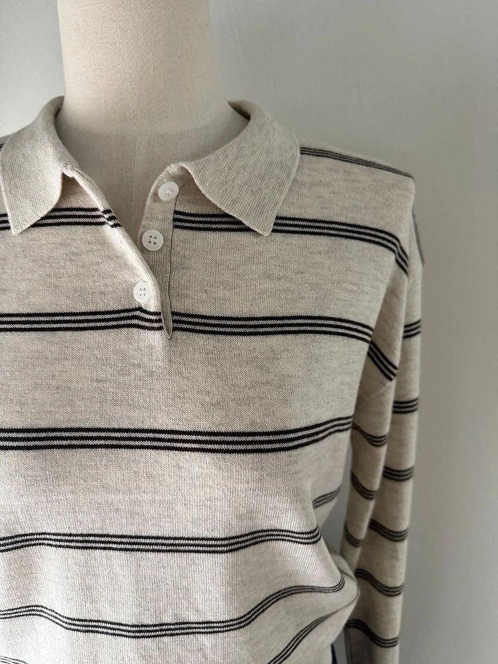 Daily Collar Knit Top by Most for Women - view 5