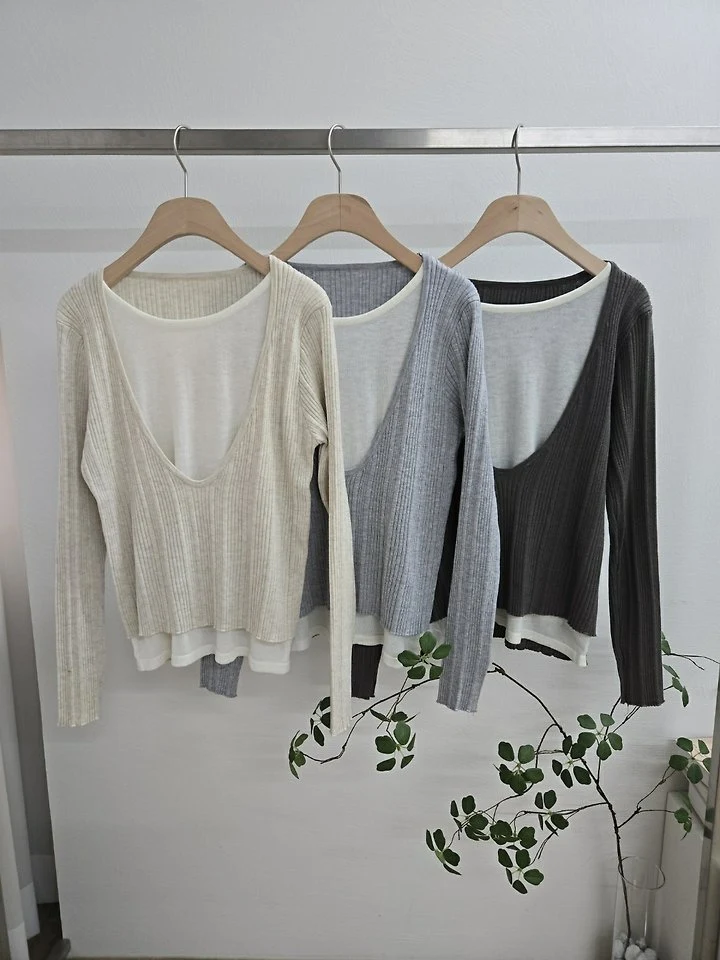 Naomi Double Knit Top by Most for Women - view 6