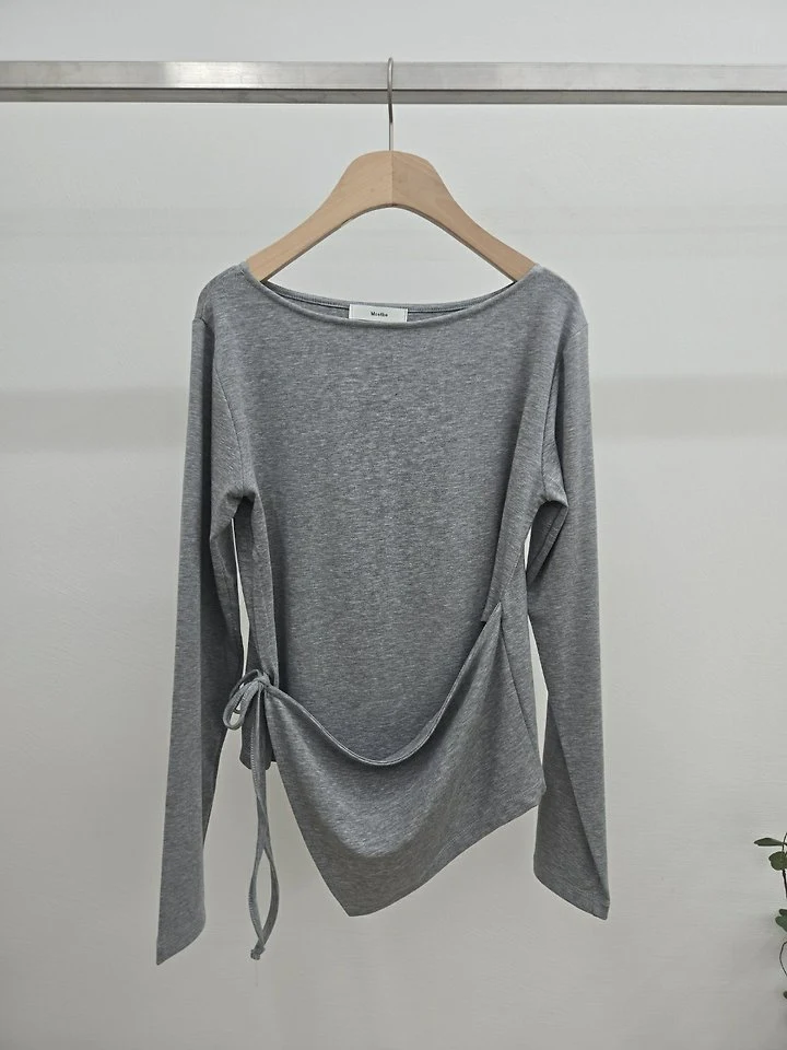 Unbalance Wrap Tee by Most for Women - view 8