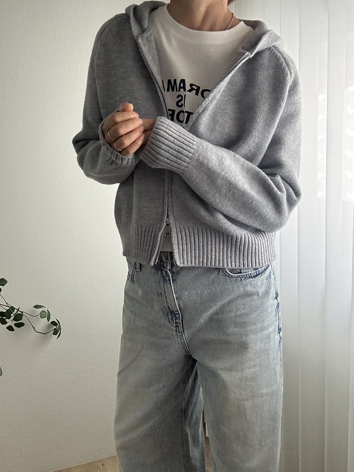 Foozi Hood Zip-up by Most for Women - view 2