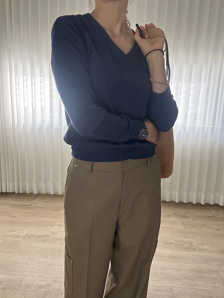 Bay V-neck Knit Top by Most for Women - view 3