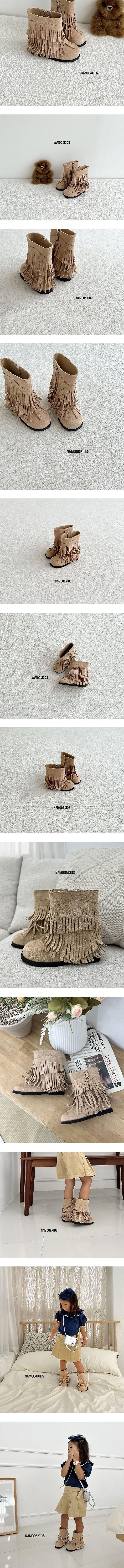 Bori Fringe Boots by Namoo & Kids for Child - view 1