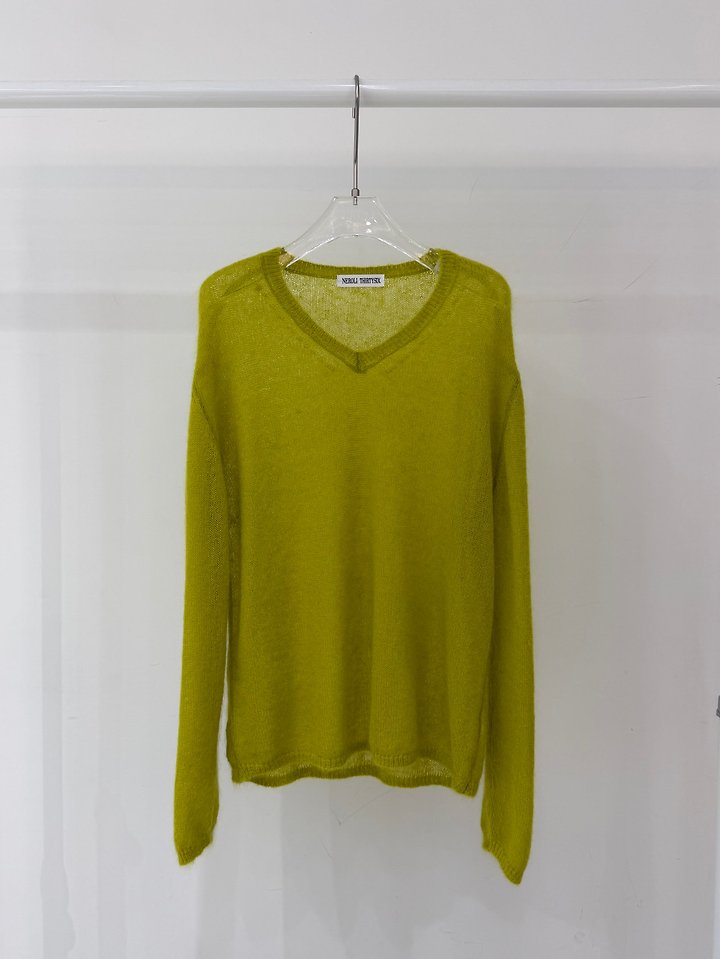 M Mide V-neck Knit Pullover by Neroli36 for Women - view 1