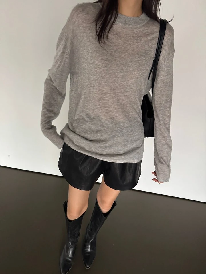 Loose Box Knit Top by Neroli36 for Women - view 9