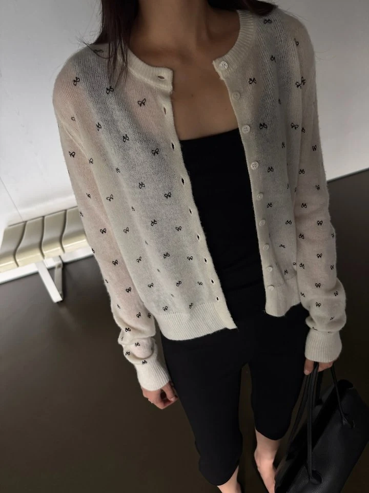 Ribbon Cardigan by Neroli36 for Women - view 6