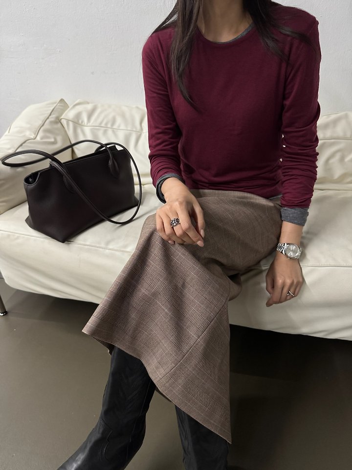 Ash Wool Tee by Neroli36 for Women - view 2