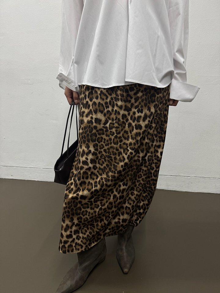 Leopard Long Skirt by Neroli36 for Women - view 1