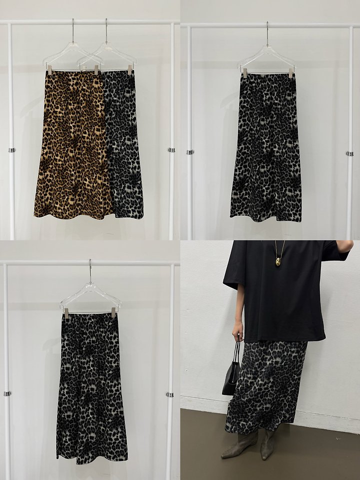 Leopard Long Skirt by Neroli36 for Women - view 9