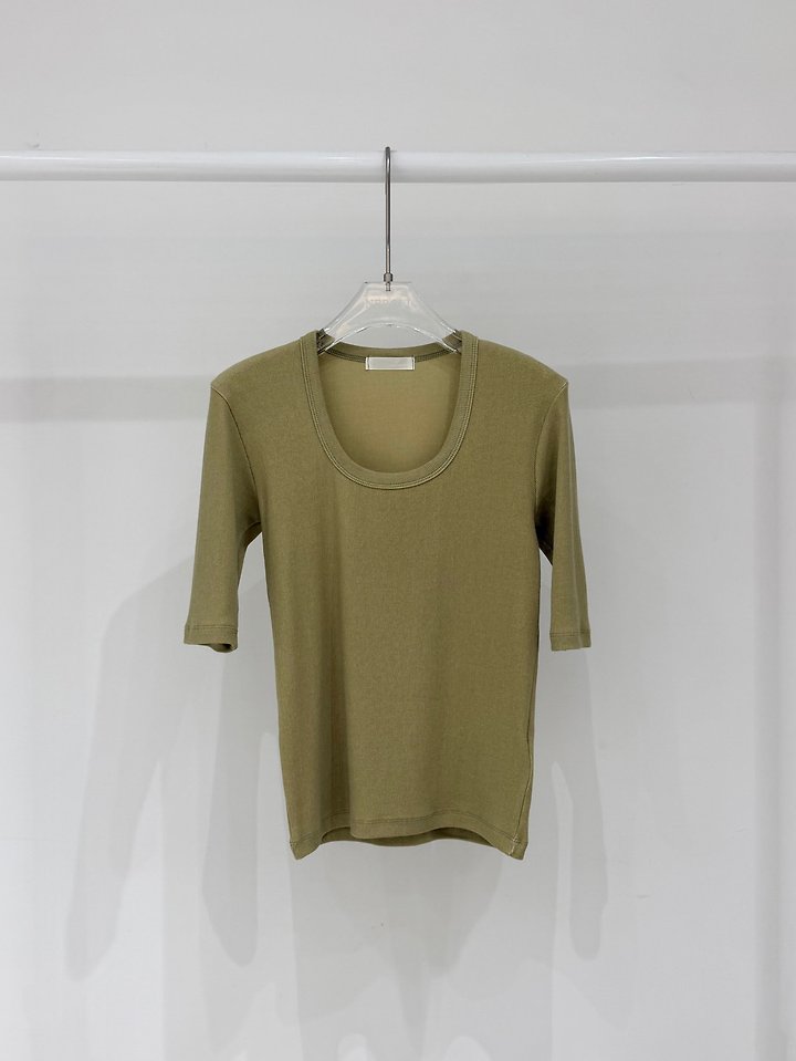 Dying Rib Tee by Neroli36 for Women - view 1