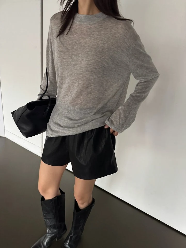 Loose Box Knit Top by Neroli36 for Women - view 8
