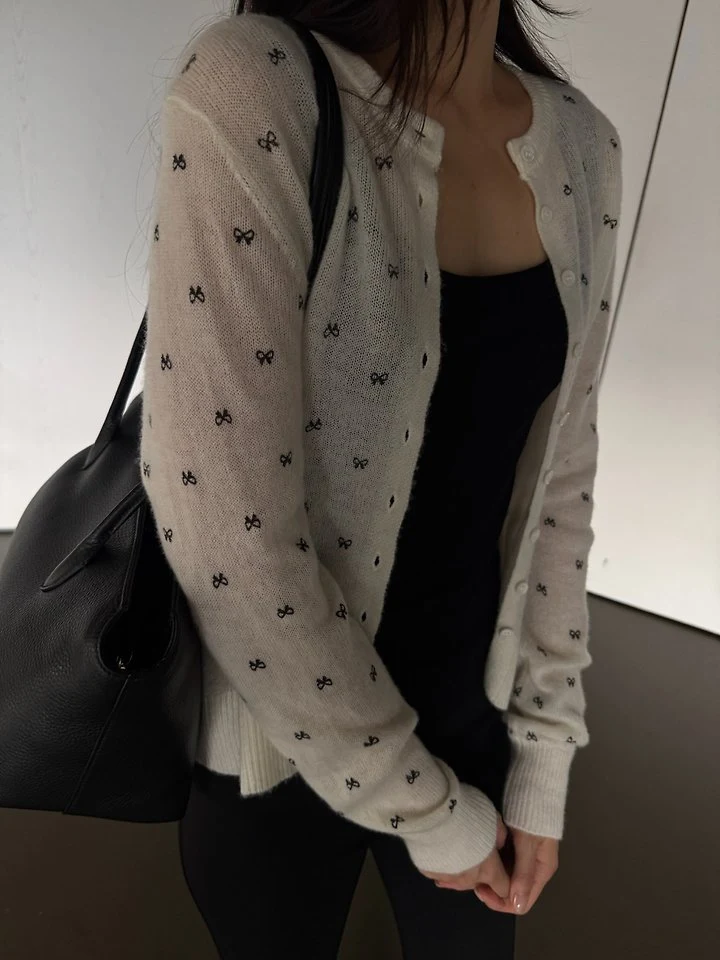 Ribbon Cardigan by Neroli36 for Women - view 7