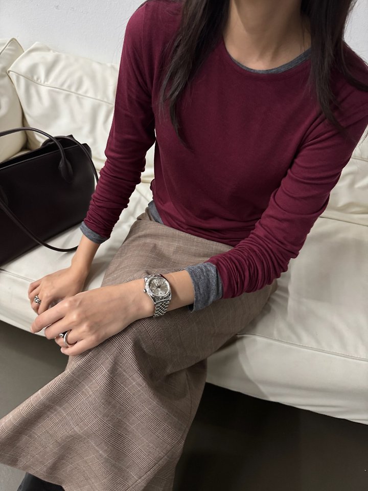 Ash Wool Tee by Neroli36 for Women - view 1