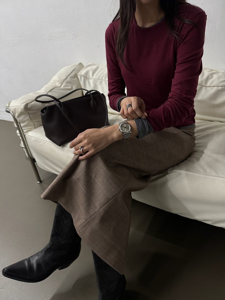 Ash Wool Tee by Neroli36 for Women - view 3