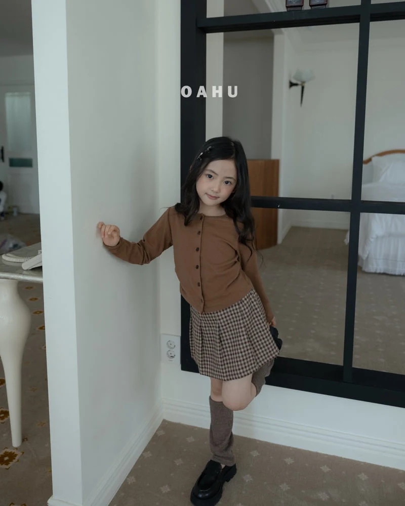 Small Check Skirt by O'ahu for Child - view 6
