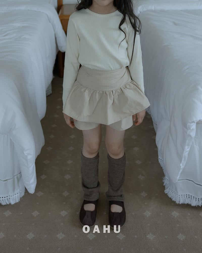 Kos Ribbed Tee by O'ahu for Child - view 2