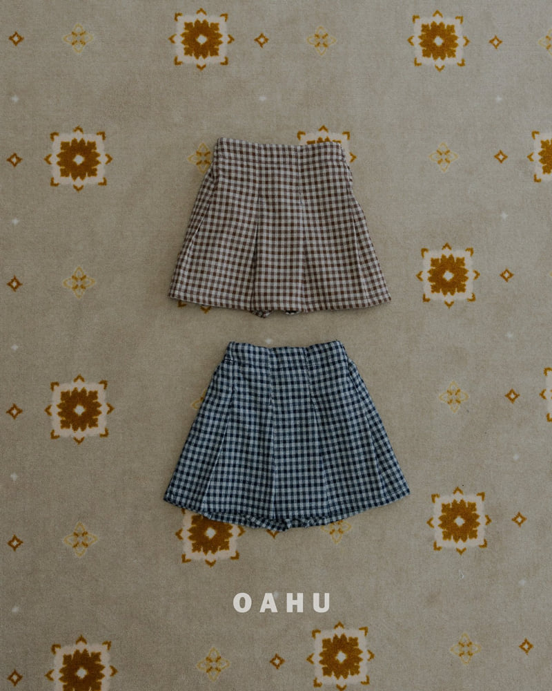 Small Check Skirt by O'ahu for Child - view 1