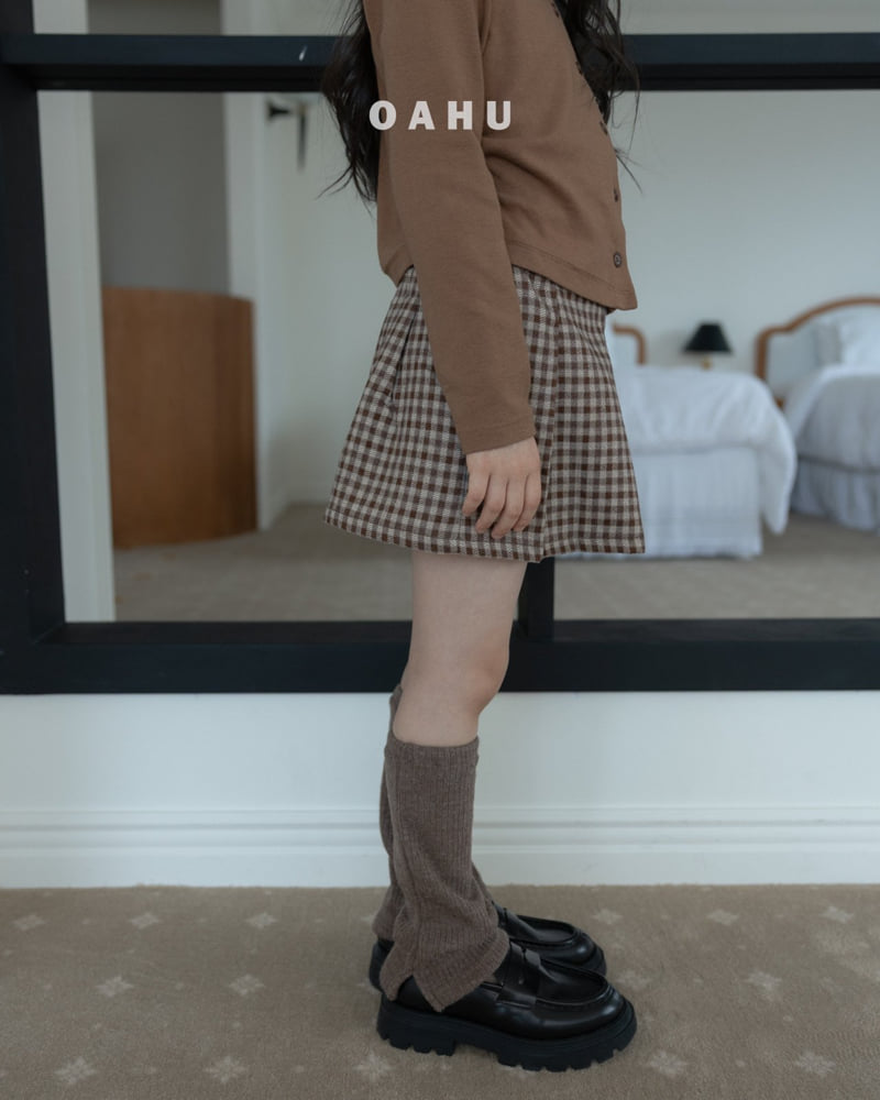 Small Check Skirt by O'ahu for Child - view 2