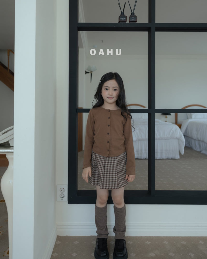 Small Check Skirt by O'ahu for Child - view 3
