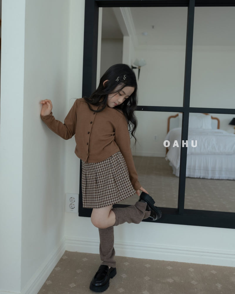 Small Check Skirt by O'ahu for Child - view 5