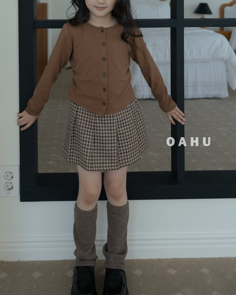 Small Check Skirt by O'ahu for Child - view 7