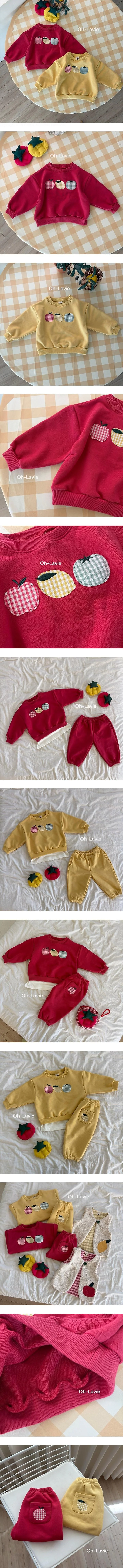 Fruity Patch Sweatshirt by Oh lavie for Baby - view 1