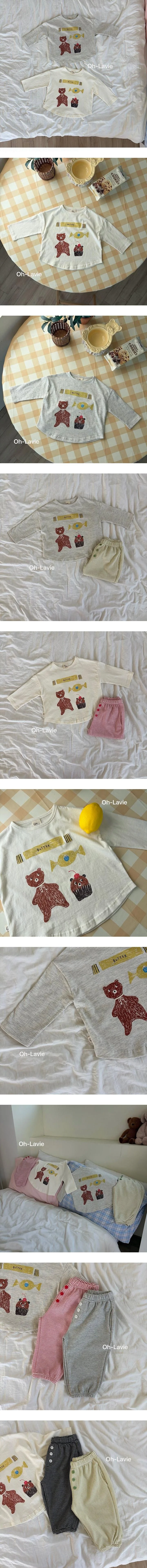 Bear Drawing Single Tee by Oh lavie for Child - view 1