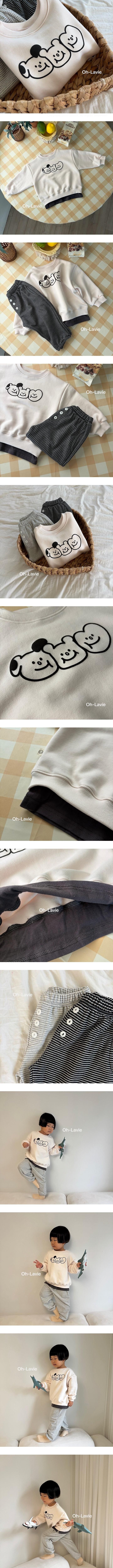 Triple Buddy Layered Sweatshirt by Oh lavie for Child - view 1