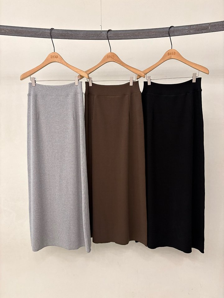 Rib Trim Skirt by Ohao for Women - view 5