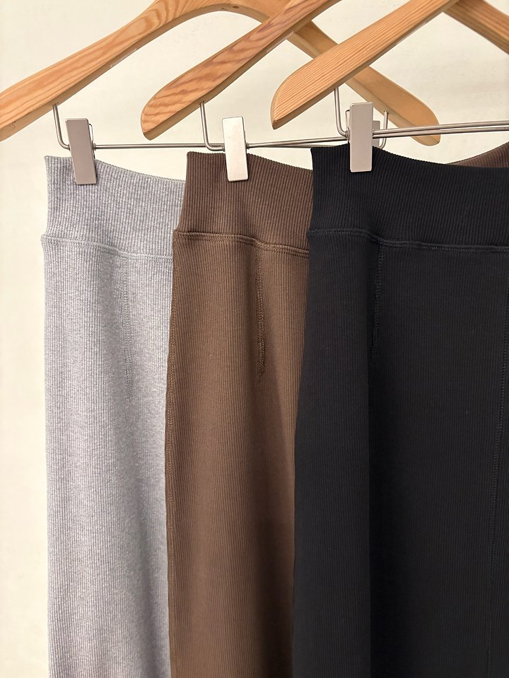 Rib Trim Skirt by Ohao for Women - view 6