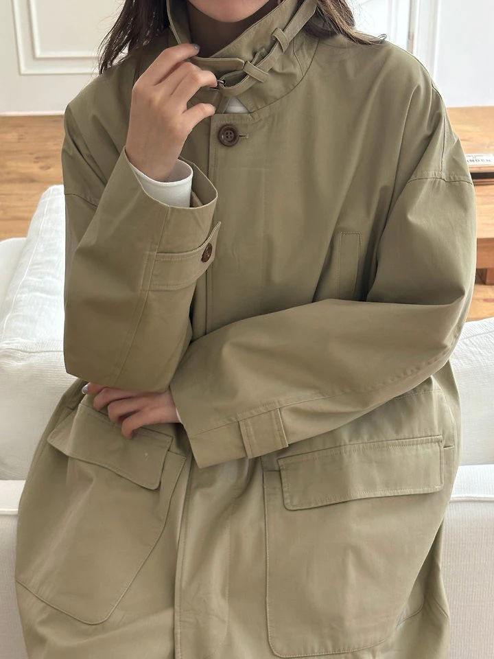 Niro Trench Coat by Ohao for Women - view 2