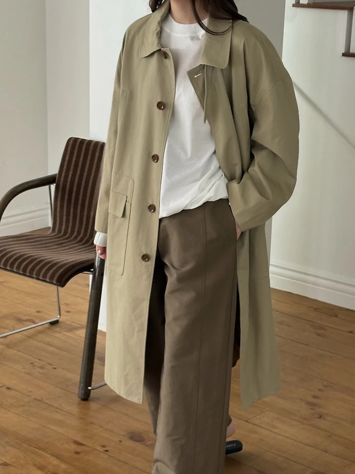 Niro Trench Coat by Ohao for Women - view 4