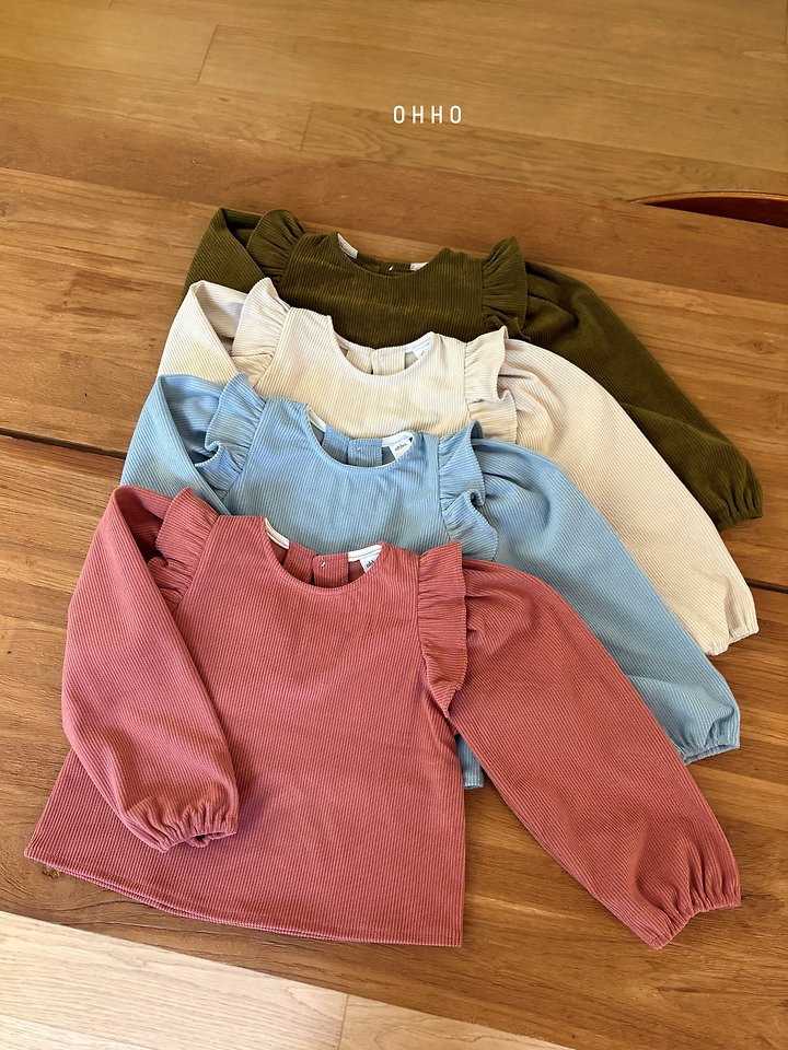 Soft Corduroy Blouse by Ohho for Child - view 6