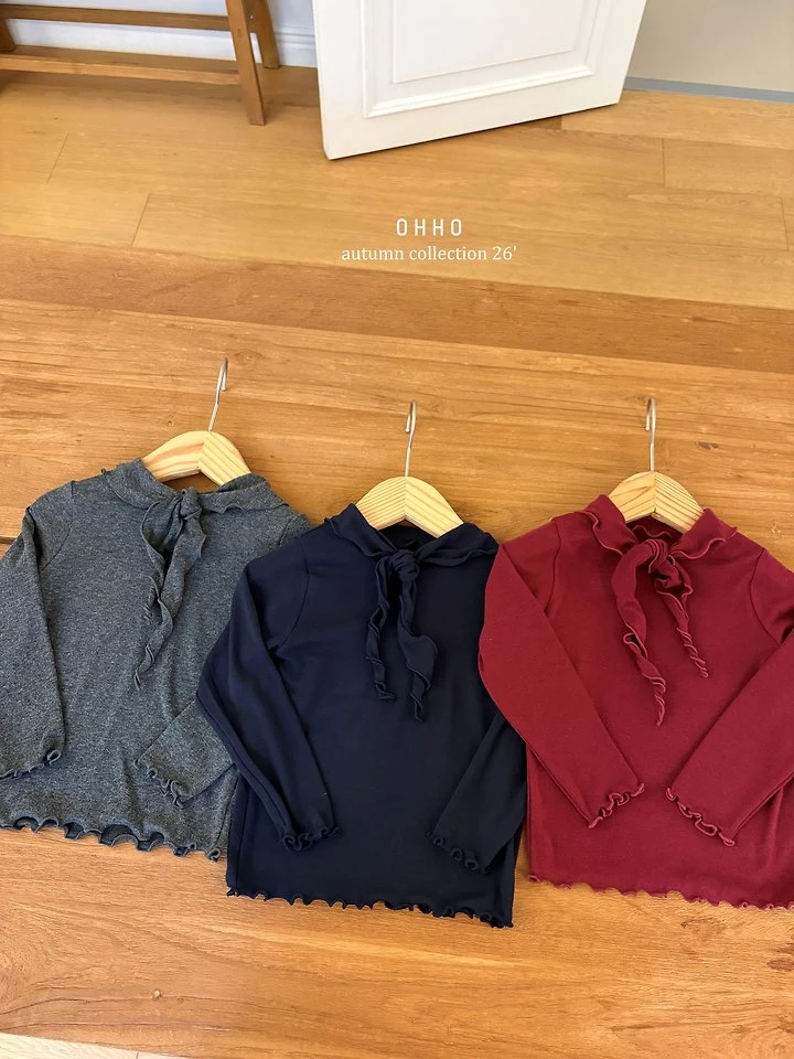 Caramel Ribbon Tee by Ohho for Child - view 8